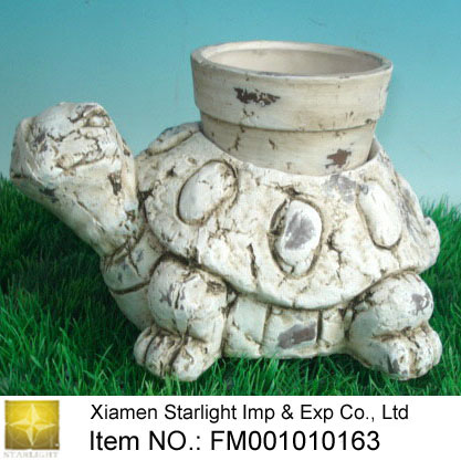 Tortoise Shaped Flower Pot