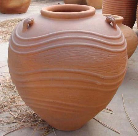 Paunchy Terracotta Pot